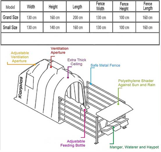 باکس گوساله دانی