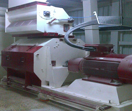 Livestock feed factory