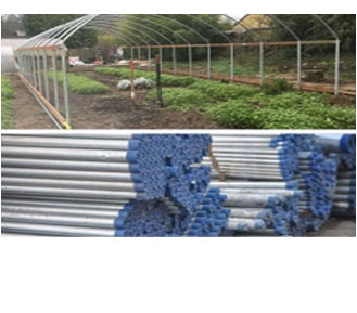 Types of galvanized greenhouse profiles